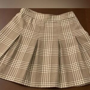 Hollister Plaid Mini Skirt